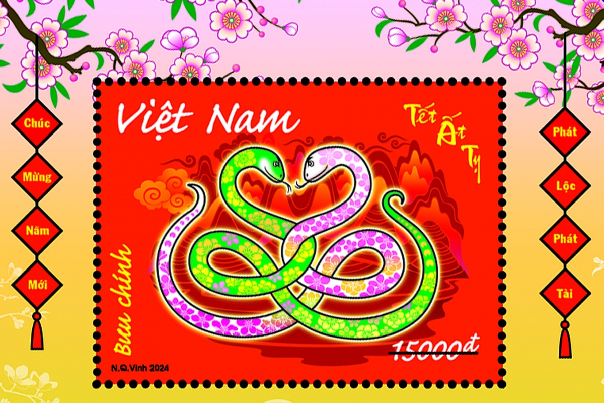 Year of Snake stamp collection released ahead of Lunar New Year